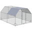 PawHut Gallinero Exterior Plata, , large indicador imagen numero 6