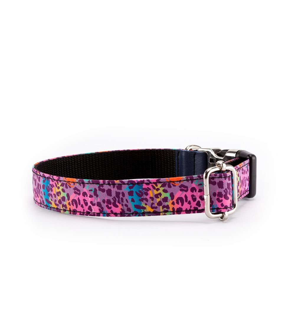 Pamppy funny collar leopardo rosa para perros, , large Imagen numero 2