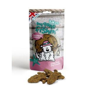 Snacks de salmón y perejil para perros sabor Natural