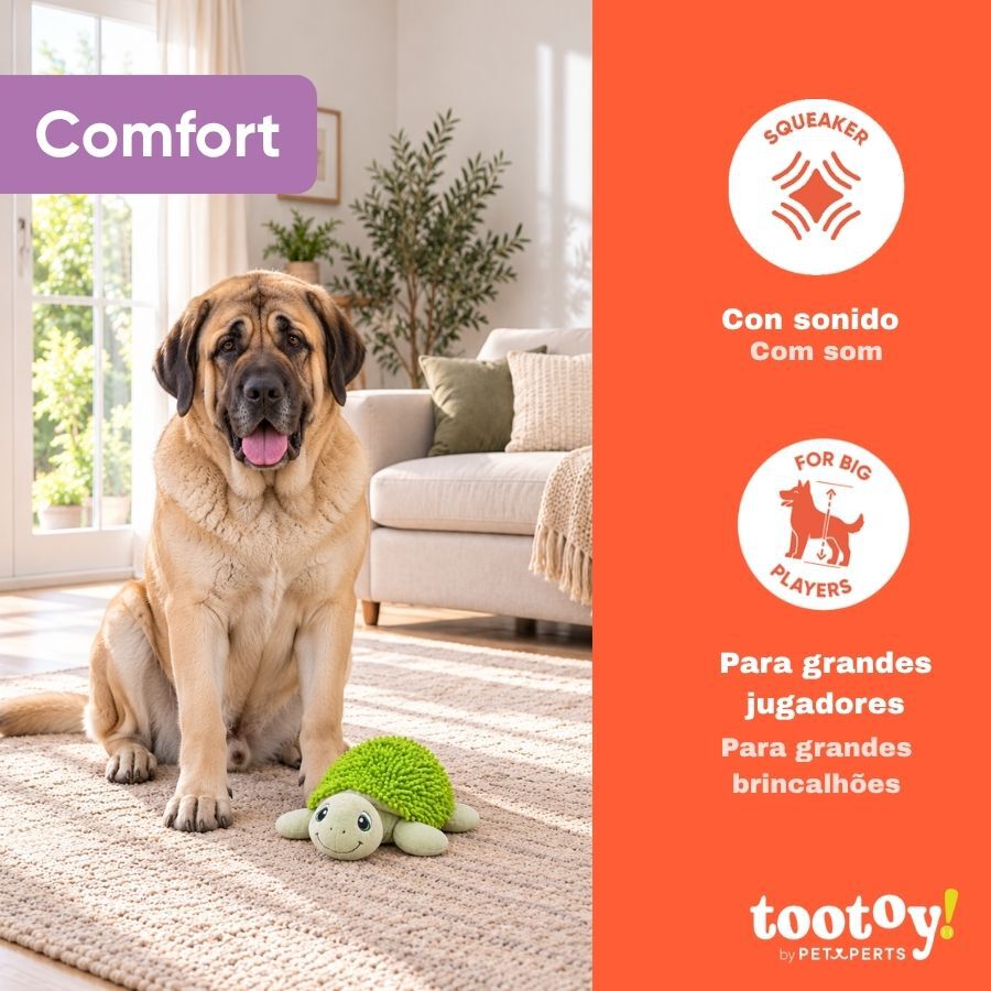 Tootoy! Comfort Tortuga Gigante Peluche para perros, , large Imagen numero 4