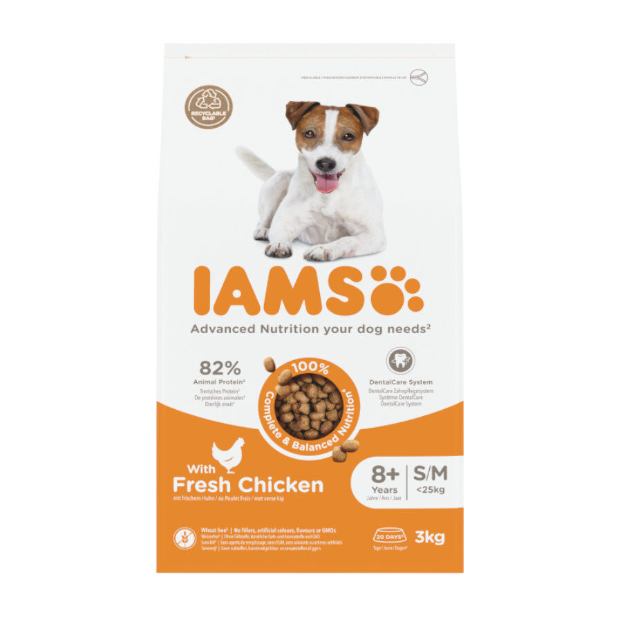 3 kg IAMS Senior Mini&Medium pienso para perros, , large Imagen numero 1
