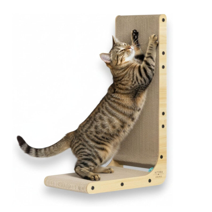 Althea Living - Rascador de cart&oacute;n para gatos Litoral, en forma de L, , large Imagen numero 2