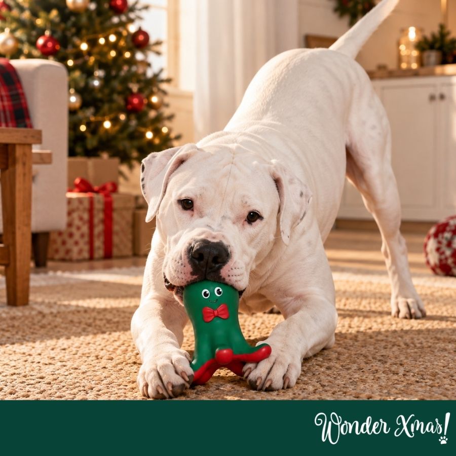 Wonder Christmas Pulpo L&aacute;tex Juguete para perros, , large Imagen numero 2