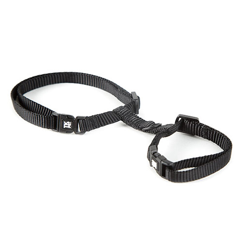 TK-Pet Classic Nylon arnés gatos negro ajustable image number null