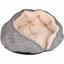 Flamingo zupo cueva con base antideslizante gris y beige para gatos, , large indicador imagen numero 1