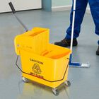 Cubo fregado profesional HomCom color Amarillo, , large image number null