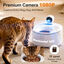 Nobleza Comedero Autom&aacute;tico para Gatos y Perros con C&aacute;mara HD (5 Cuencos) - Dispensador de Comida H&uacute;meda y Seca con Refrigeraci&oacute;n de 3 D&iacute;as, Control por App, Bol de Acero Inoxidable Lavable y Sensor Anti-Atascamiento, , large indicador imagen numero 3