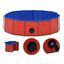 Vidaxl piscina refrescante rojo para perros, , large indicador imagen numero 2