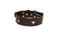 COLLAR DE PIEL MARRON CON  ESTRELLA, , large indicador imagen numero 1