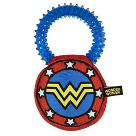 FORFANPETS Mordedor Aro Wonder Woman para Perro 