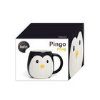 Taza Mug Pingo en forma de pingüino color Blanco, , large image number null