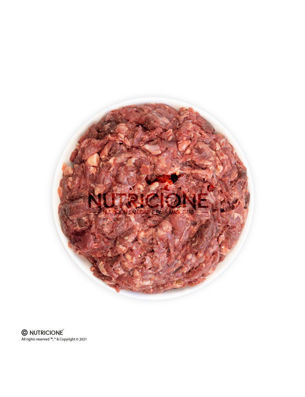 Nutricione menú dieta BARF sabor ternera y pollo para gatos thumbnail