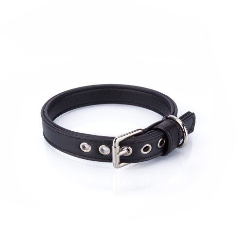 Collar de cuero vegano Pamppy Cher color Negro, , large Imagen numero 1