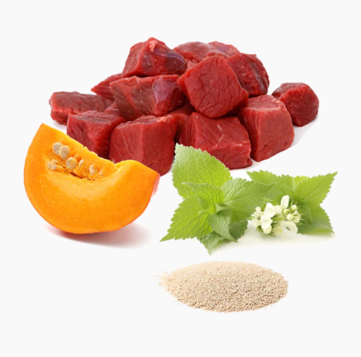 Comida h&uacute;meda para gatos de Vacuno BIO (100g) | con 96% de carne de Vacuno | Sin cereales | Sin patata | Sin aditivos | Monoproteico | 1 sobre de 100g, , large Imagen numero 3