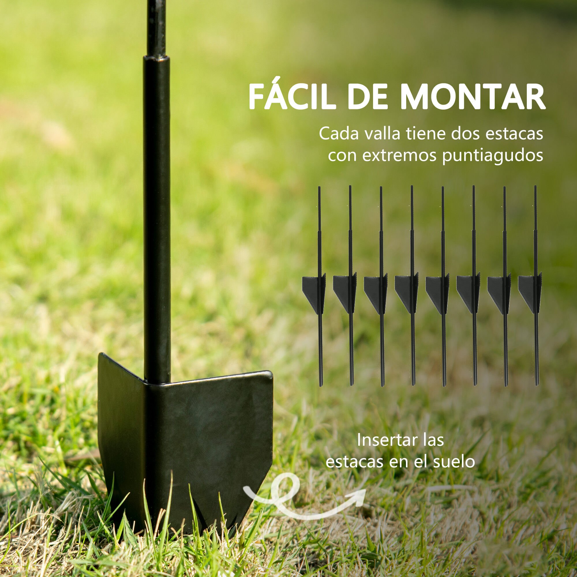 Outsunny Vallas De Jardín Negro thumbnail