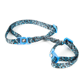 TK-Pet Safari Arnés Azul Estampado Pantera para gatos 