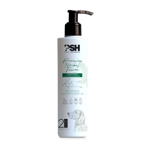 PSH COSMETICS premium herbal fusion acondicionador olor herbal para perros, , large Imagen numero 1
