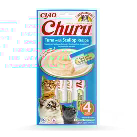 Churu Snack Cremoso de At&uacute;n con Vieira para gatos