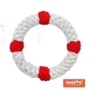 Tootoy! Comfort Life Ring Rope juguete de cuerda para perros