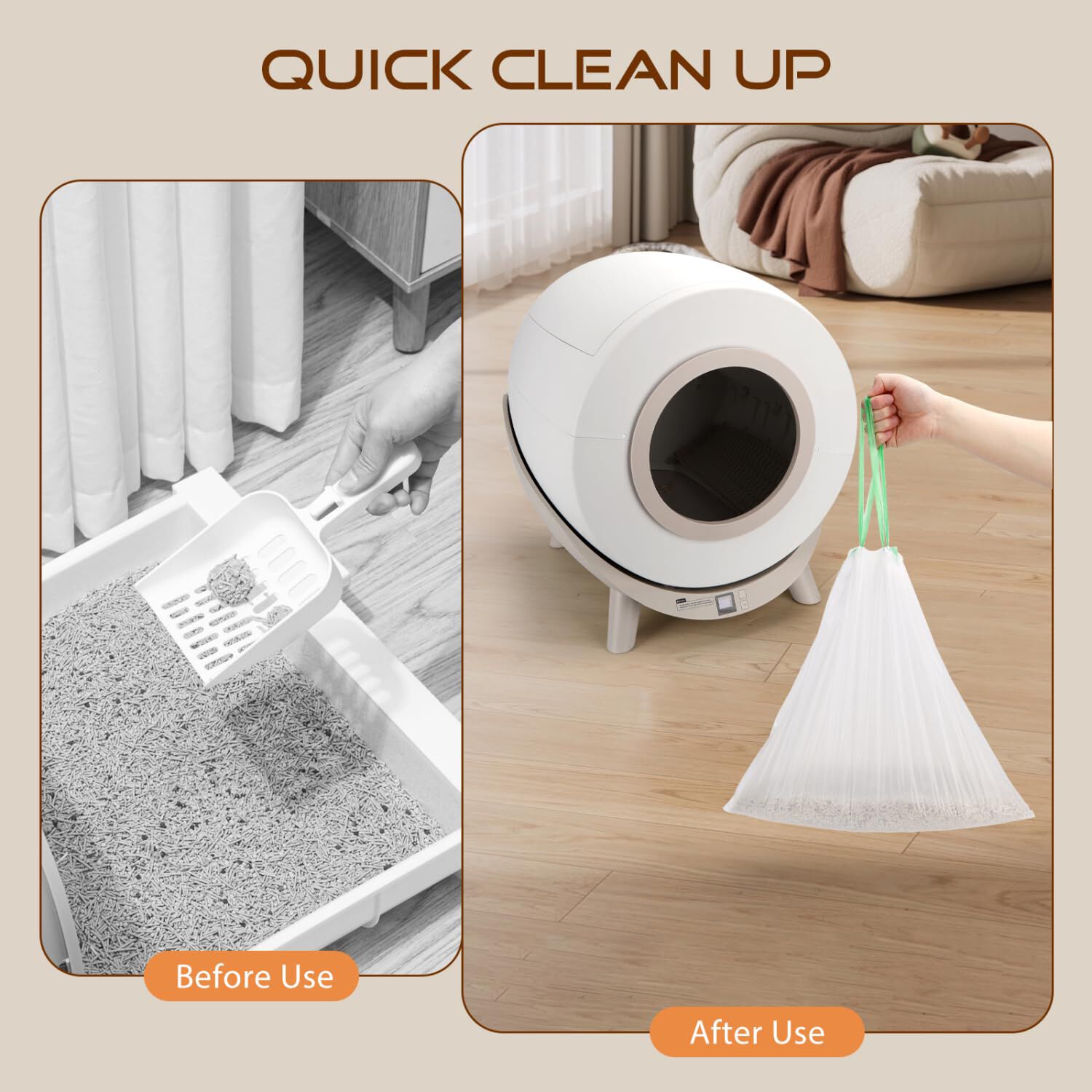 Nobleza Bolsas de Arena Resistentes para gatos thumbnail