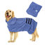 Nobleza Albornoz para Perros con Velcro, Superabsorbente y de Secado rápido, Albornoz de Microfibra para Todos los Gatos y Perros, , large indicador imagen numero 9