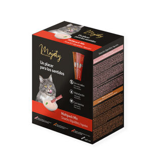 Majesty Mix de snack líquido para gatos