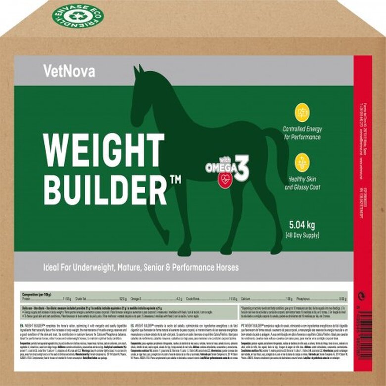 Vetnova suplemento WEIGHT BUILDER para caballos, , large image number null