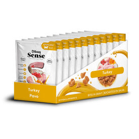 Dibaq Sense Bocaditos en salsa Pavo, 12 unidades x 100gr