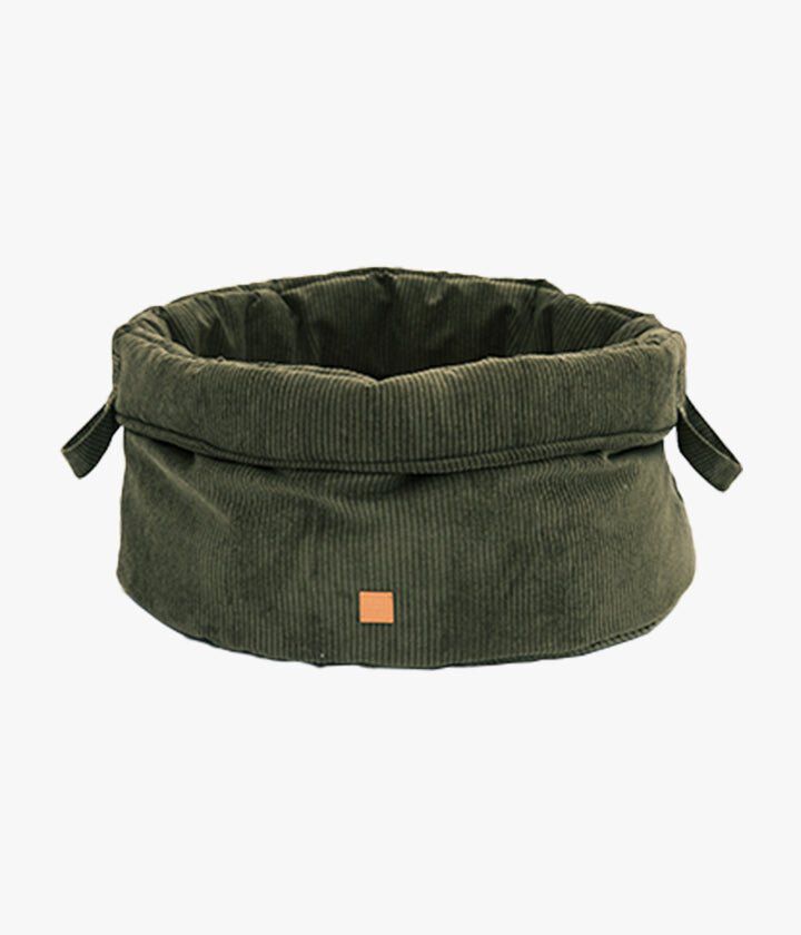 Pet and Co Cesta Feudal Cord Caqui Louis - Perros, , large Imagen numero 4