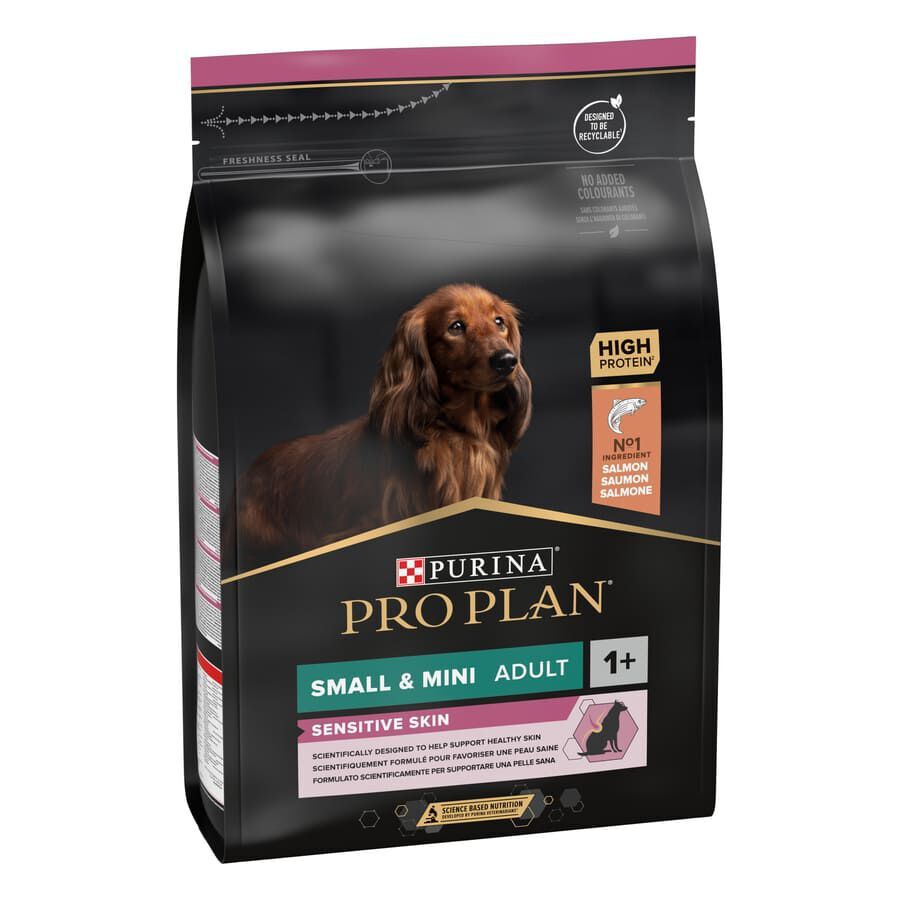 Pro Plan Adult Small y Mini Salmón Sensitive Skin pienso para perros