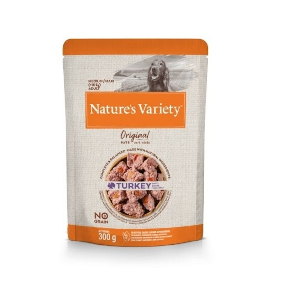 Nature&#039;s Variety Original Medium/Maxi Adult pavo sobre para perros