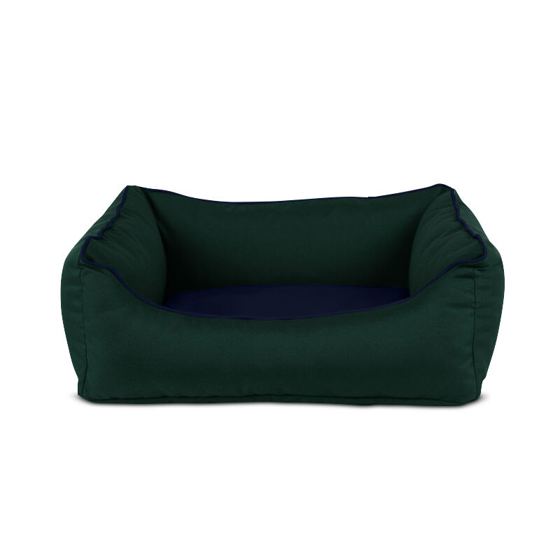 Gauty Cama para Perros y Gatos  Tela Impermeable - Verde y azul oscuro, , large Imagen numero 1