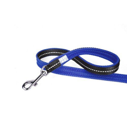 Correa Julius Powair mosquetón pequeño para perros color Azul