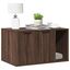 vidaXL Mueble arenero para gatos madera ingeniería marrón, , large indicador imagen numero 7