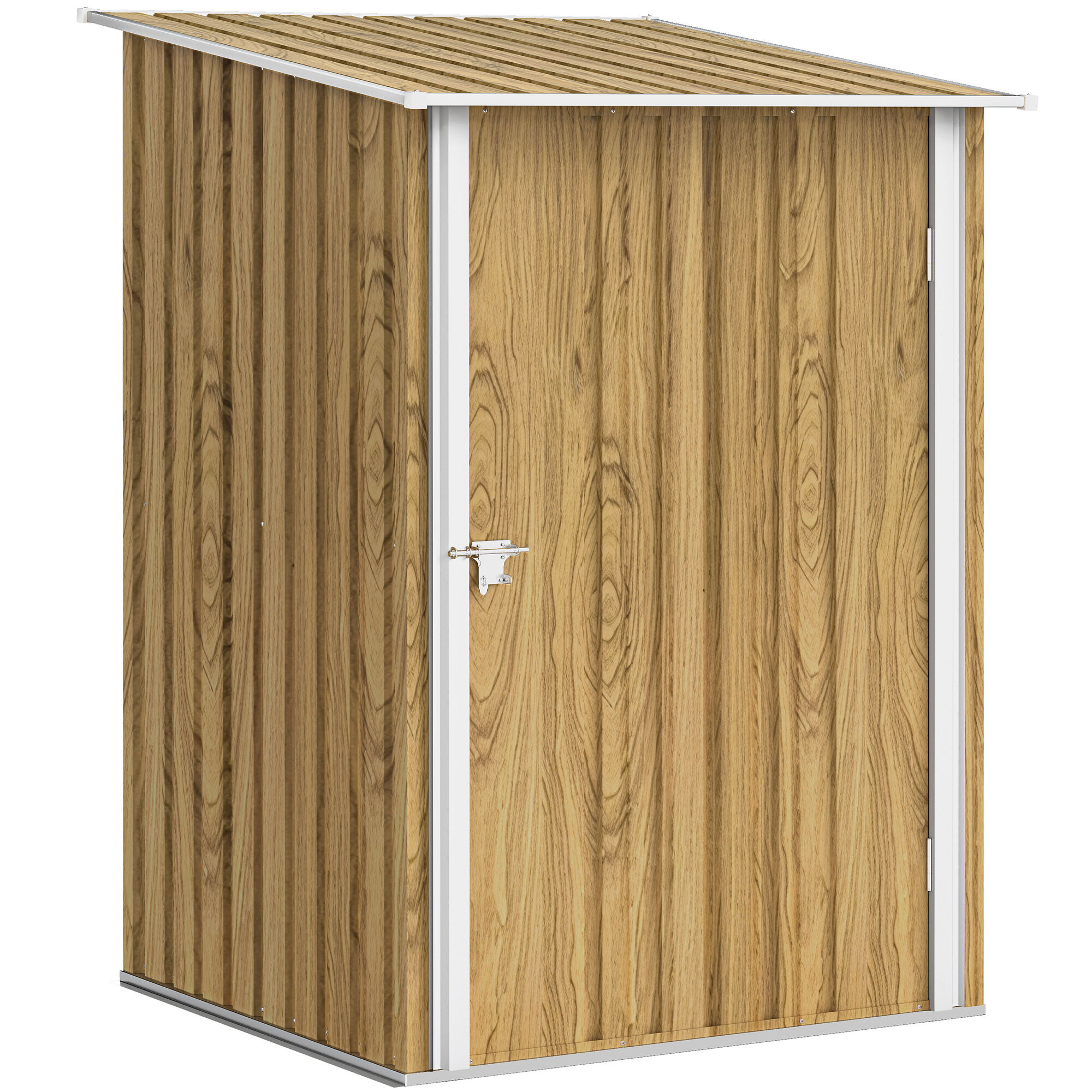 Outsunny Caseta de Jard&iacute;n Marr&oacute;n, , large Imagen numero 1