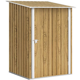 Outsunny Caseta de Jard&iacute;n Marr&oacute;n