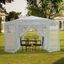 Carpa Hexagonal con mosquitera color Crema, , large indicador imagen numero 1