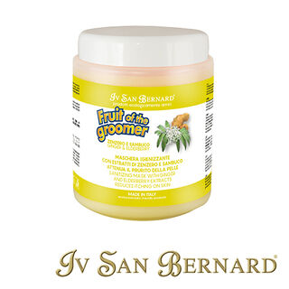 IV San Bernard Fruits Máscara Zenzero y Sambuco para mascotas