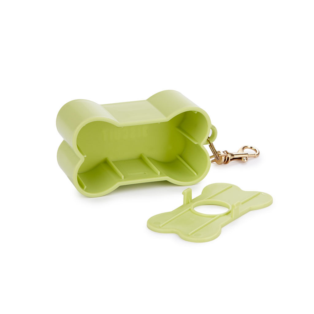 Balvi Dispensador bolsas perro Biscuit Color Verde Para los paseos con tu mascota Con forma de galleta Pl&aacute;stico, , large Imagen numero 3