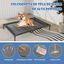 COSTWAY 2 en 1 Caseta para Perros, Casa para Perros con 2 Ventanas Enrollables, Malla Transpirable, Revestimiento de PVC Impermeable, Refugio para Perros para Interior y Exterior (84 x 132 x 114 cm), , large indicador imagen numero 6