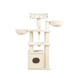 RHRQuality rascador relax plus beige para gatos