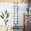 Escalera telescopica plegable color Negro, , large indicador imagen numero 1