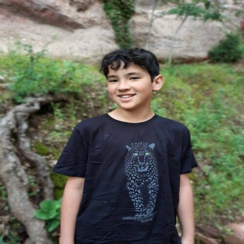 Camiseta jaguar hombre color Negro thumbnail