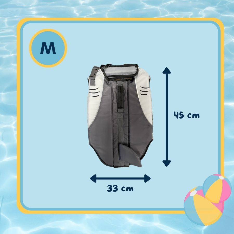 Summer Vibes Tibur&oacute;n Chaleco Salvavidas para perros, , large Imagen numero 5