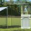 COSTWAY Gallineros Grandes XL, 3x1,7x1,9 m, Gallinero para Exterior de 5 ㎡ con Techo Oxford, Malla Hexagonal, Puerta con Cerradura y Estacas, Jaula para Gallinas, Aves, Patos, Gansos, Cero Galvanizado, , large indicador imagen numero 4