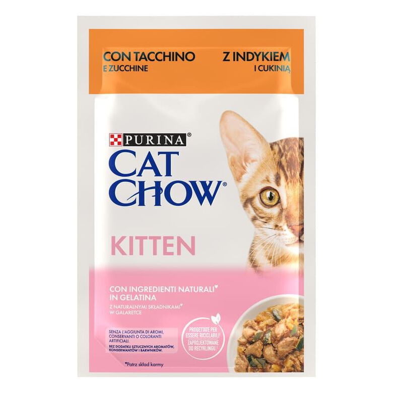 Cat Chow Pavo en Gelatina para gatitos thumbnail