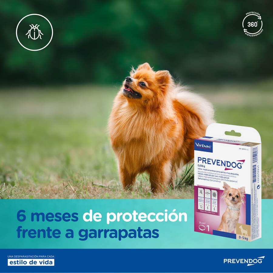 Virbac Prevendog Collar Antiparasitario para perros thumbnail