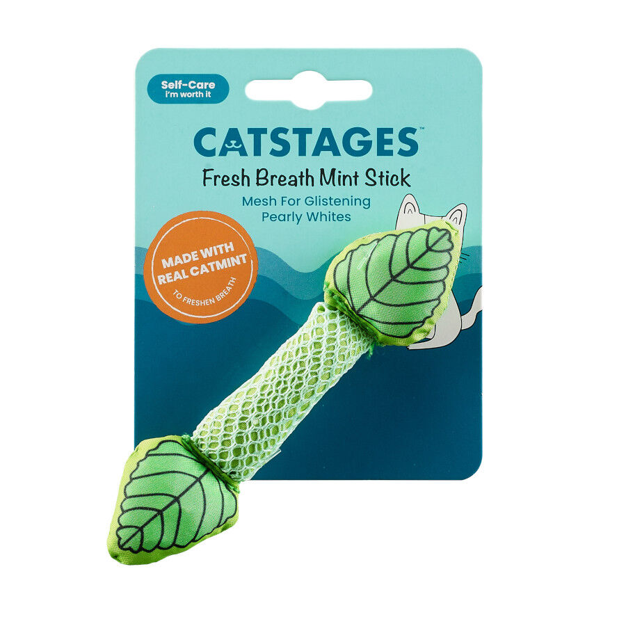 Catstages Fresh Breath Stick Peluche Dental con Menta para gatos, , large Imagen numero 7