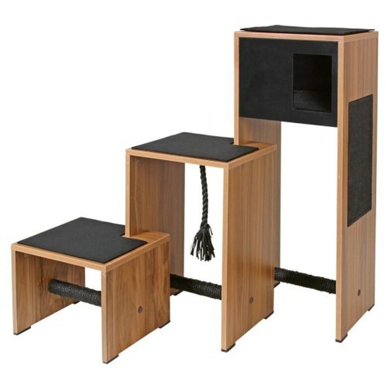 Muebles rascadores Kerbl Ambiente para gatos color Negro, , large image number null