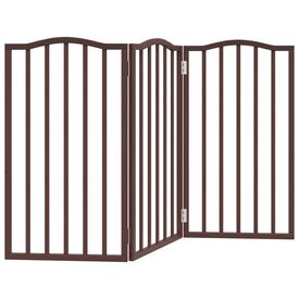 VidaXL Puerta Plegable Álamo para Perros